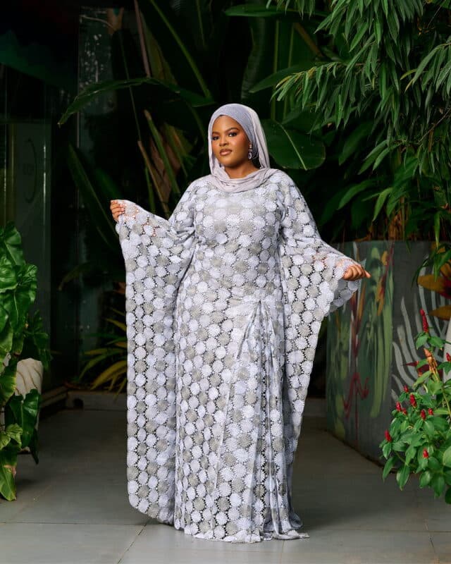 Lace boubou dress