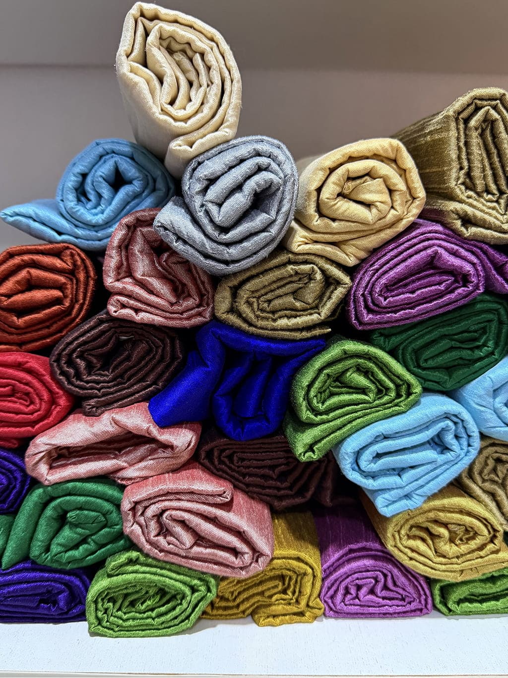 Raw Silk Scarf