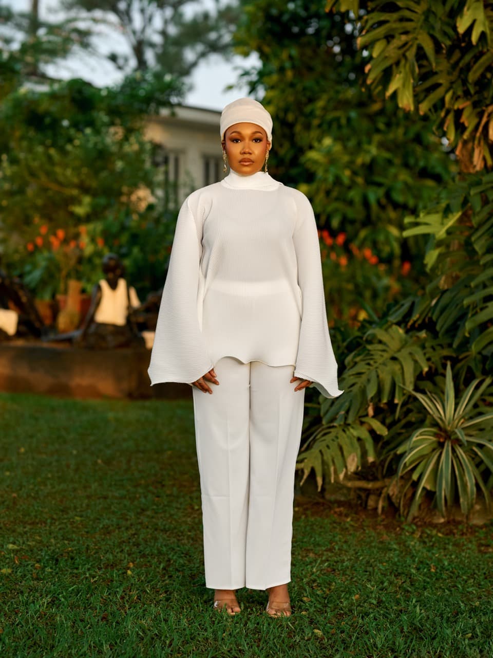 Layali Top, White, angle 3